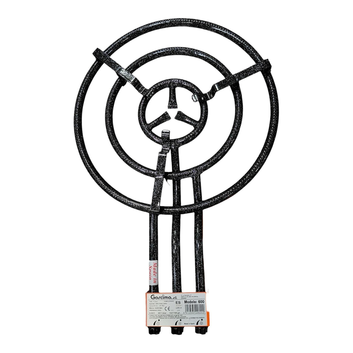 Paellero de gas 3 aros (Ø 45 - 70)