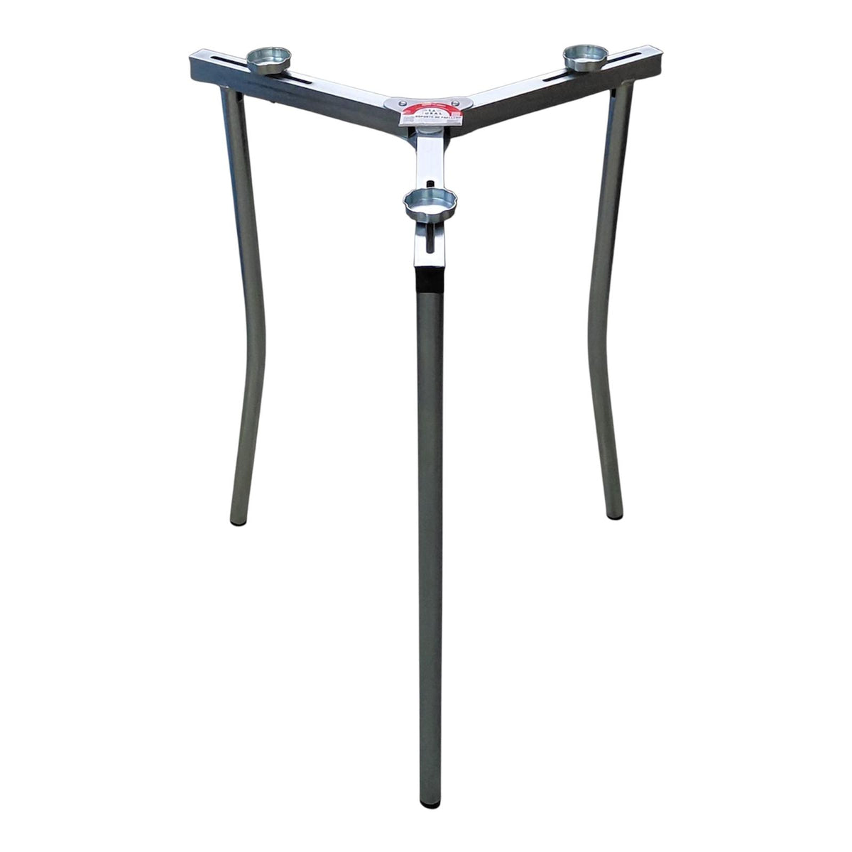Soporte paellero plegable y regulable