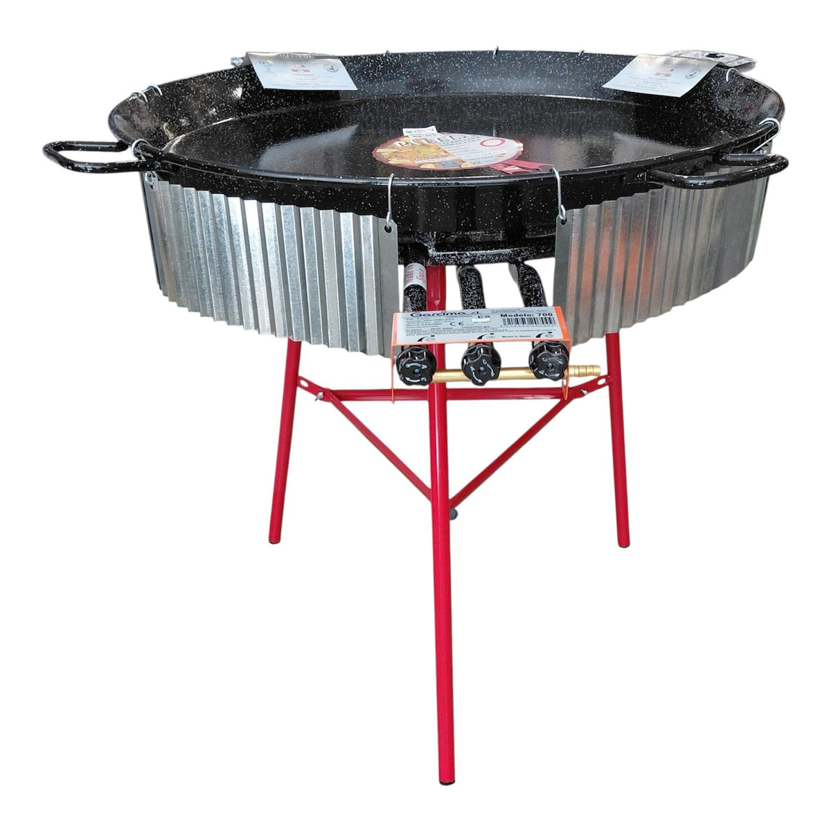 Paravientos para paella