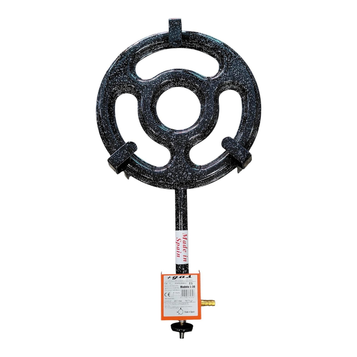 Paellero de gas plano 2 aros (Ø 30)