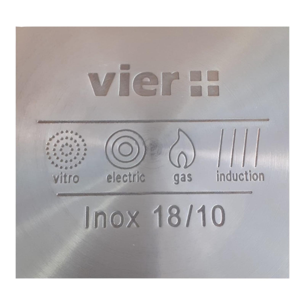 Olla Recta Industrial Vier Inducción (36 - 50 L)