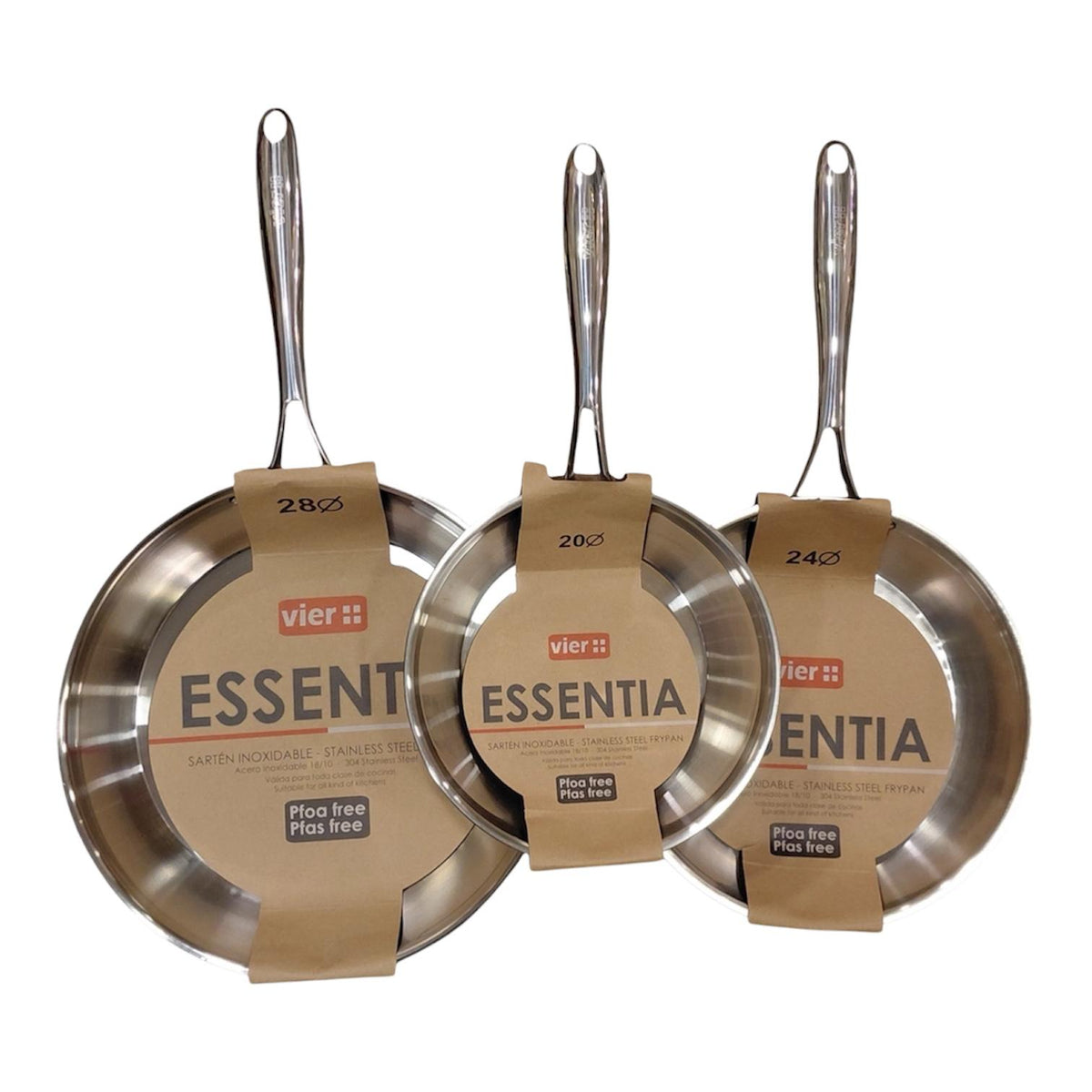 Set Sartenes Vier (Ø 20, 24, 28)