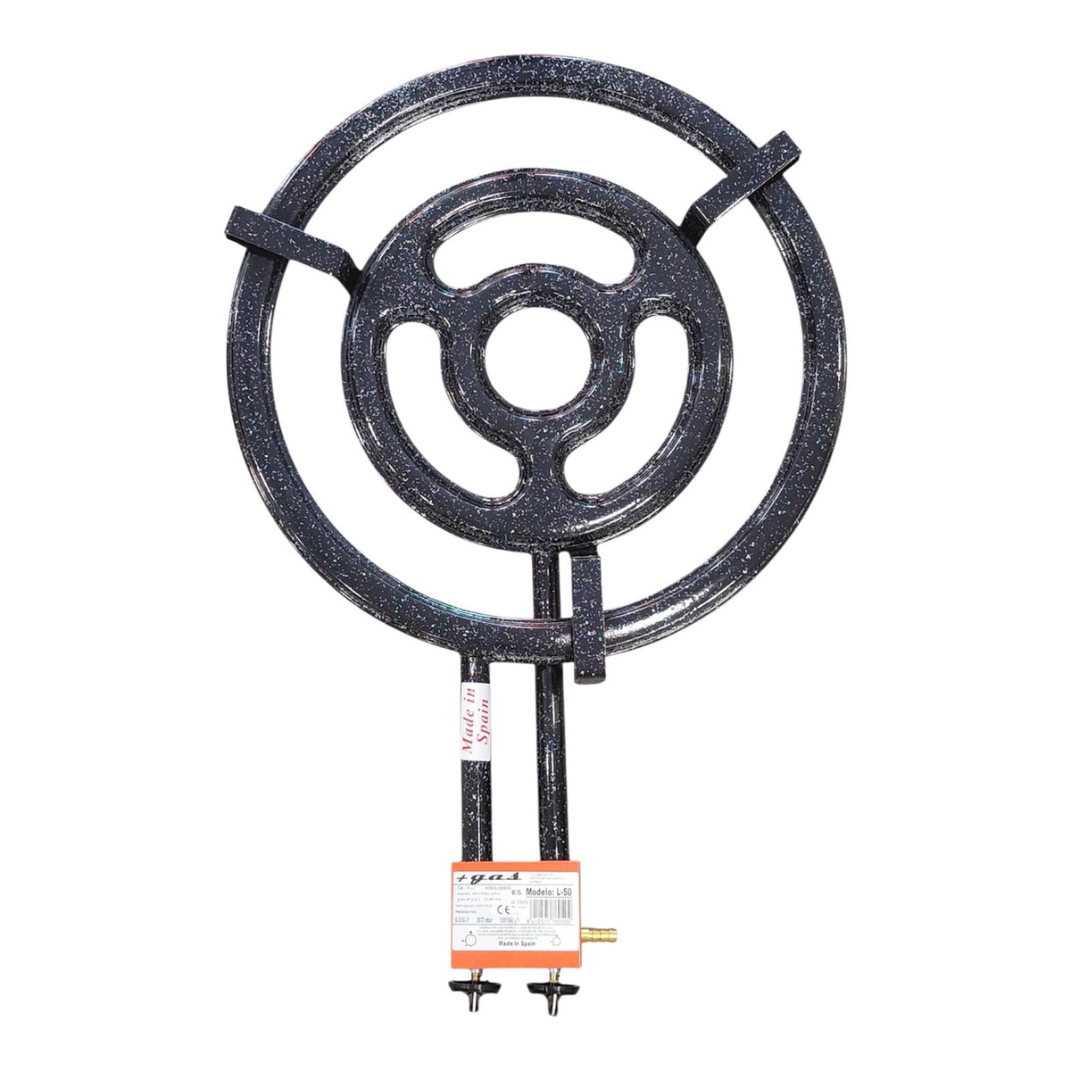 Paellero de gas plano 3 aros (Ø 40 - 50)