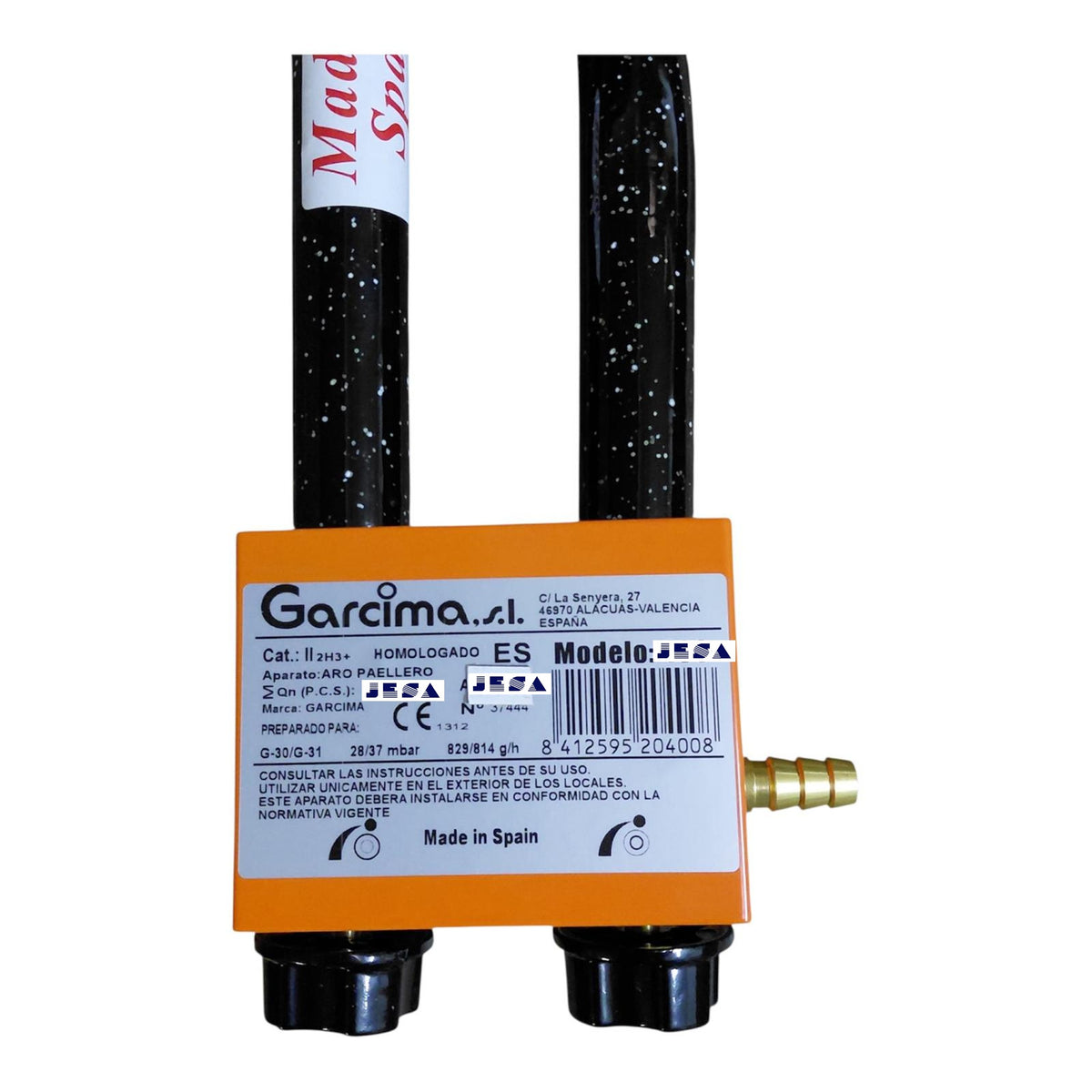 Paellero de gas 2 aros (Ø 30 - 50)