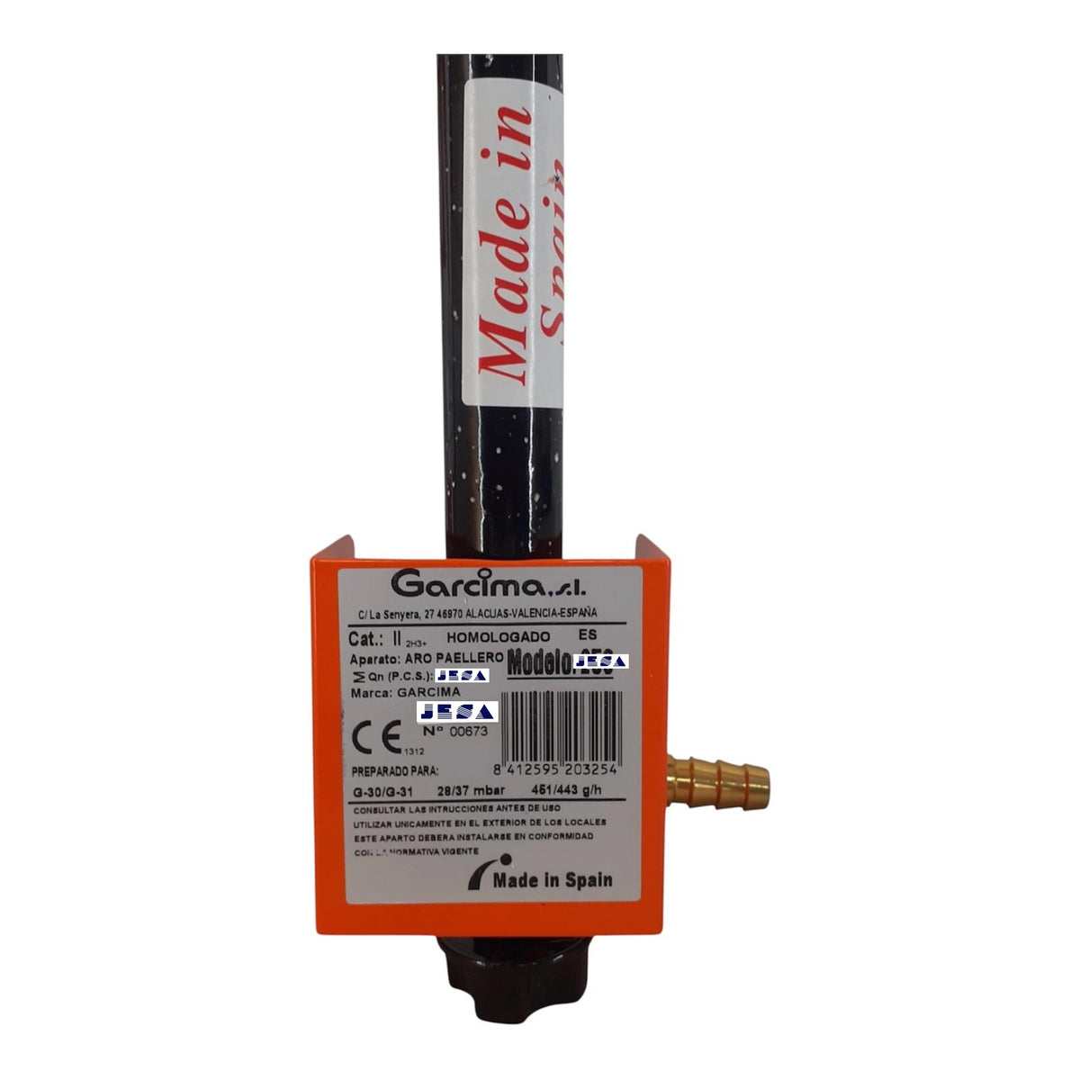 Paellero de gas 1 aro (Ø 20 - 30)
