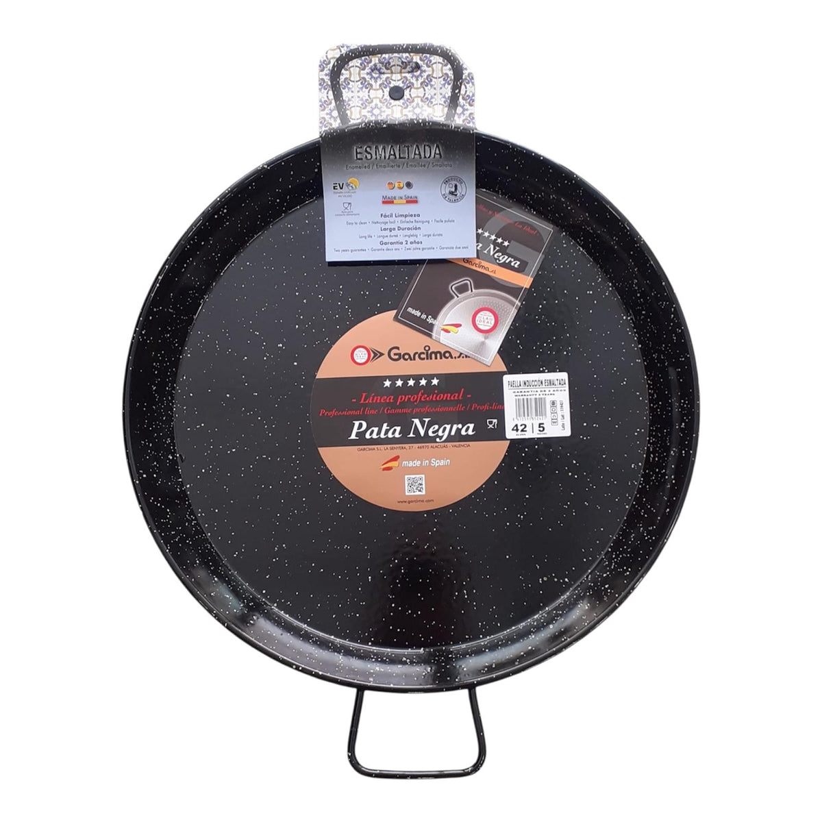 Paella Inducción Esmaltada (Ø 30 - 42)