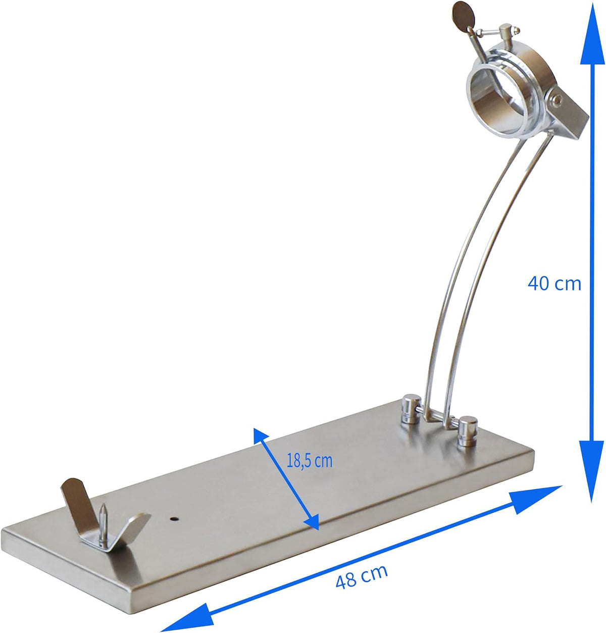 Lote Jamonero Acero Inox. y Cuchillos
